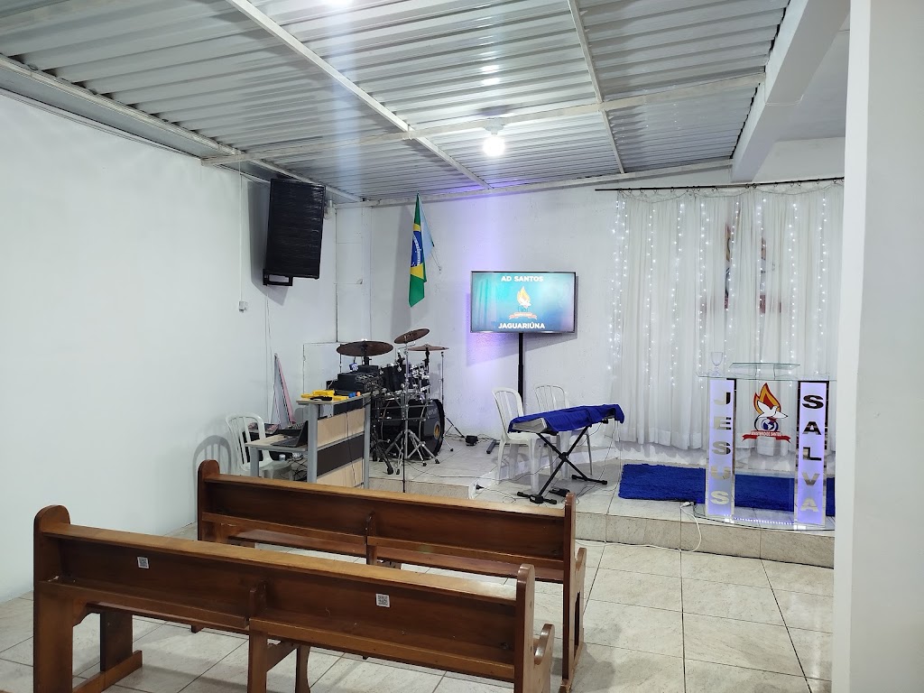 Fachada de Assembléia de Deus - Ministério de Santos