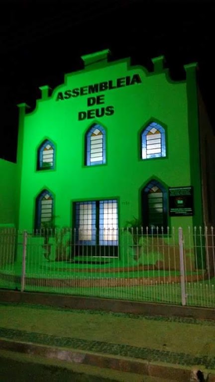Fachada de Igreja Evangélica Assembleia de Deus - Holambra