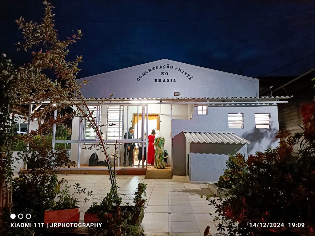 Fachada de Congregação Cristã no Brasil, CCB, Lavras de Baixo, Socorro