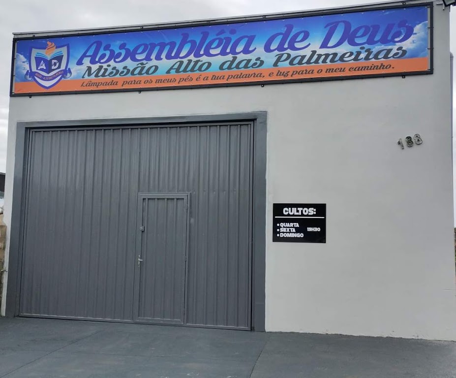 Fachada de Assembléia de Deus missão serra negra