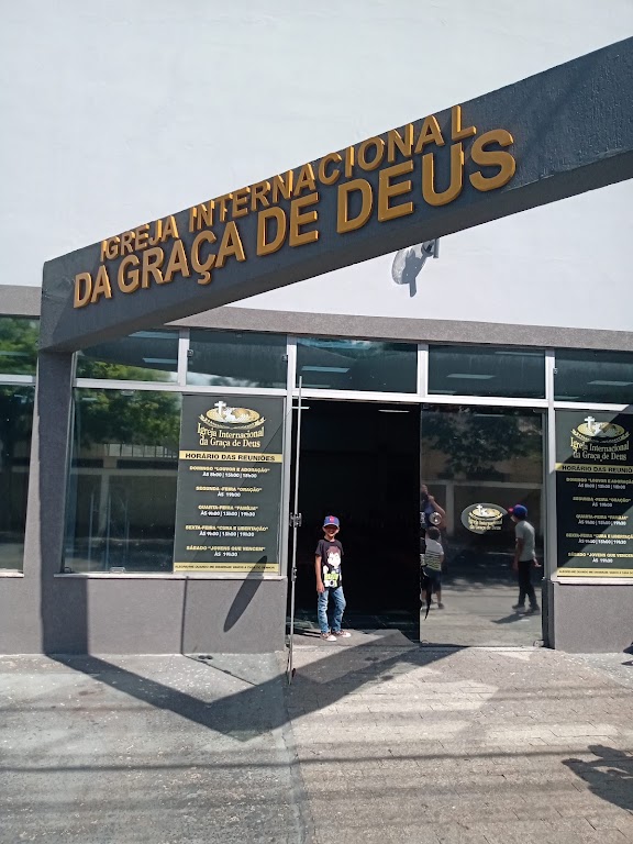 Fachada de Igreja Internacional da Graça de Deus