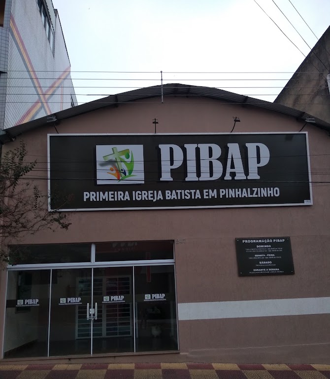 Fachada de Primeira Igreja Batista em Pinhalzinho