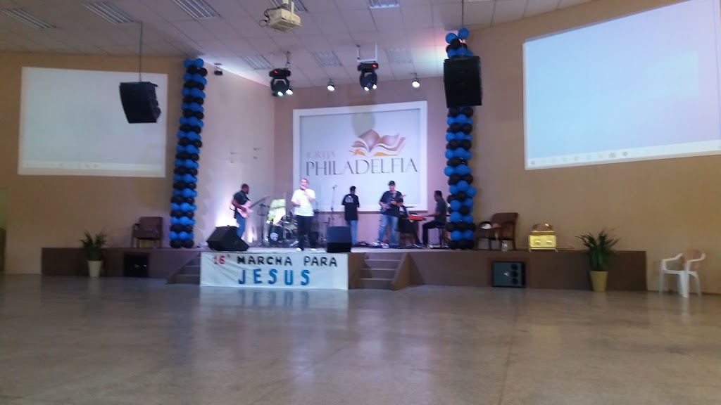 Fachada de Igreja Philadelfia de Pinhalzinho SP