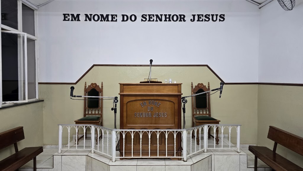 Fachada de Congregação Cristã no Brasil - Camanducaia do Meio