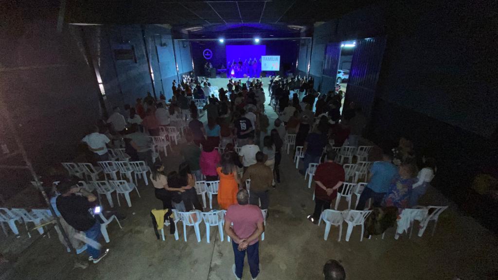 Fachada de Igreja Batista das Águas