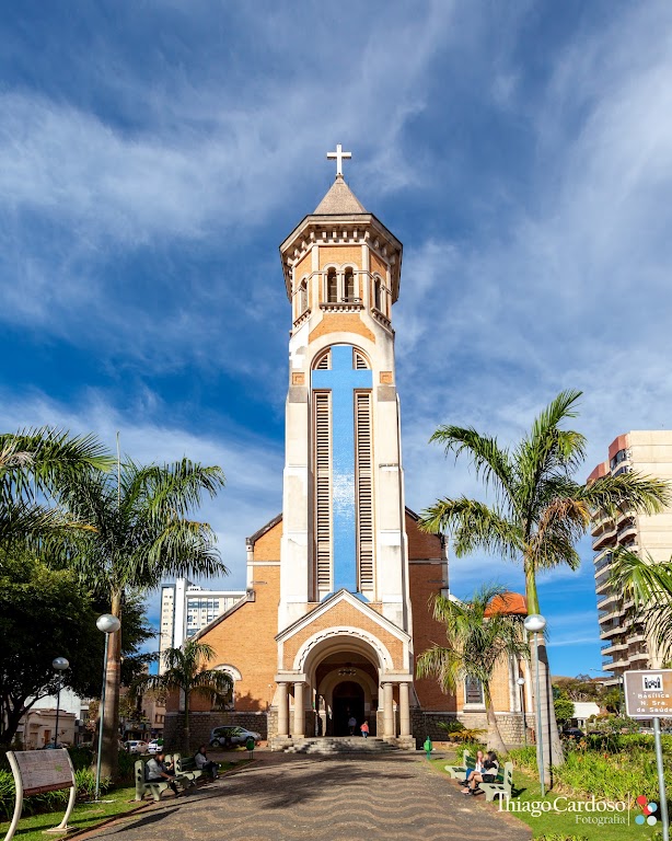 Fachada de Basílica Nossa Senhora da Saúde