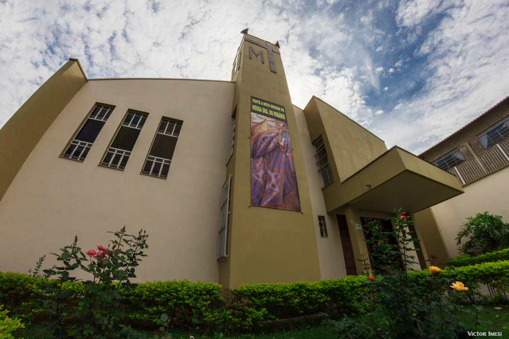 Fachada de Paróquia Nossa Senhora do Rosário