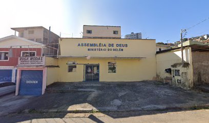 Fachada de Igreja Assembleia de Deus ministério belém