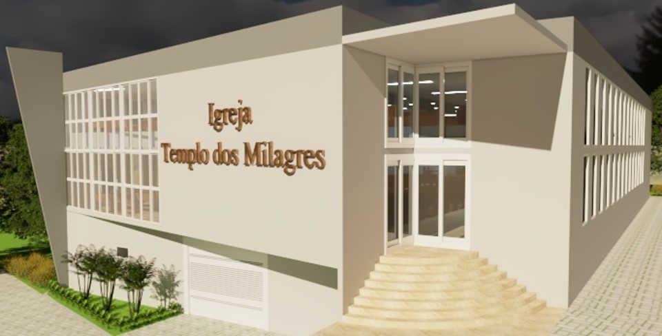 Fachada de Igreja Templo dos Milagres