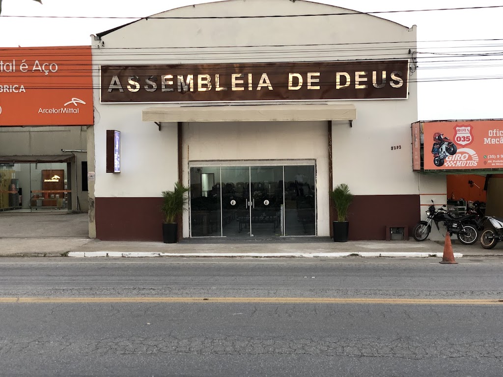 Fachada de Assembleia de Deus Ministério do Belém - Campo De Pouso Alegre
