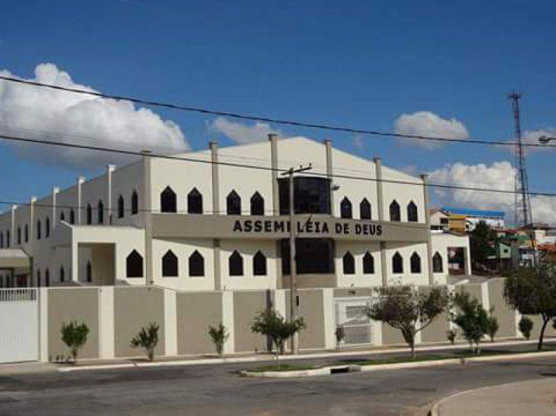 Fachada de Igreja Evangélica Assembleia de Deus - Ministério Missão