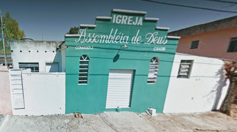 Fachada de Assembléia de Deus - Palavra de Salvação