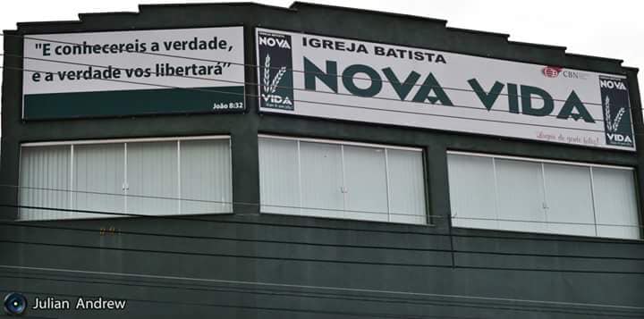 Fachada de Igreja Batista Nacional Nova Vida - Igreja Sede