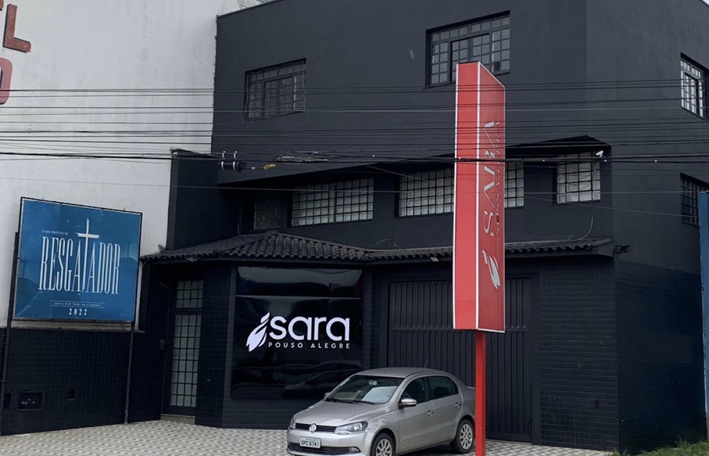 Fachada de Sara Nossa Terra de Pouso Alegre