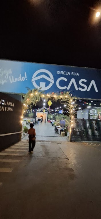 Fachada de Igreja Sua Casa
