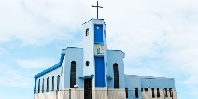 Fachada de Paróquia do Menino Jesus