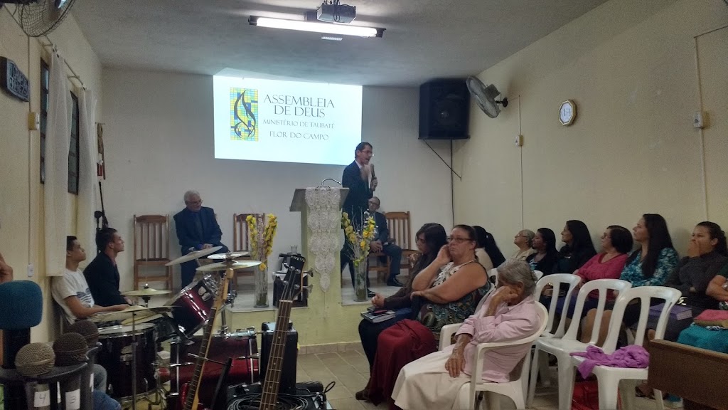Fachada de Igreja Assembleia de Deus - Flor do Campo