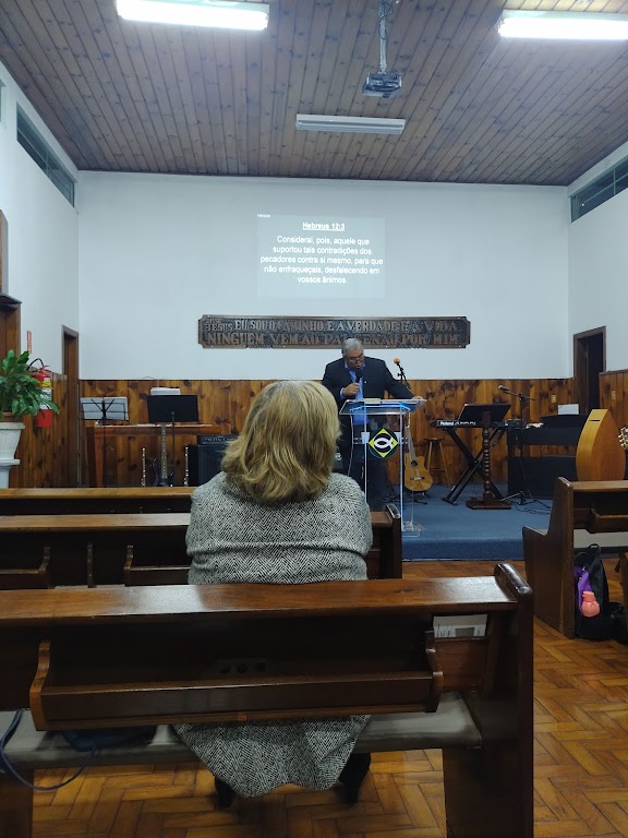 Fachada de Primeira Igreja Evangélica Batista em Campos do Jordão