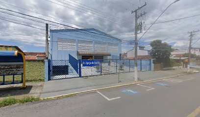 Fachada de Igreja Evangélica Assembleia de Deus Bom Retiro Guaratinguetá