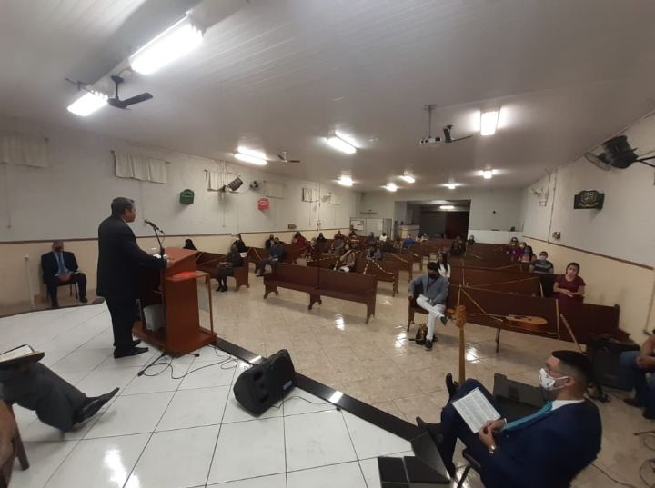 Fachada de Assembleia de Deus Ministério do Belém - Santa Rita