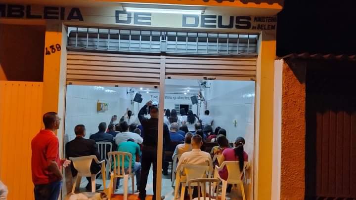 Fachada de Assembleia de Deus Ministério do Belém - Alto São João