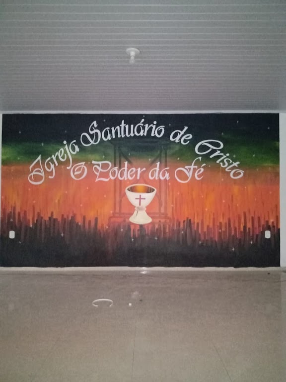 Fachada de Igreja santuário de Cristo o poder da fé