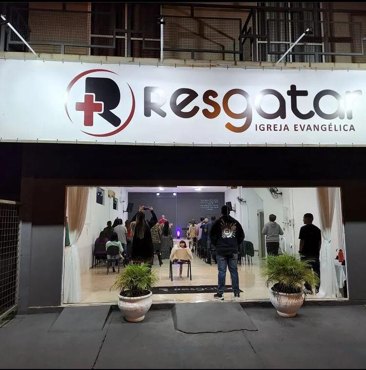 Fachada de Igreja Resgatar de Pindamonhangaba