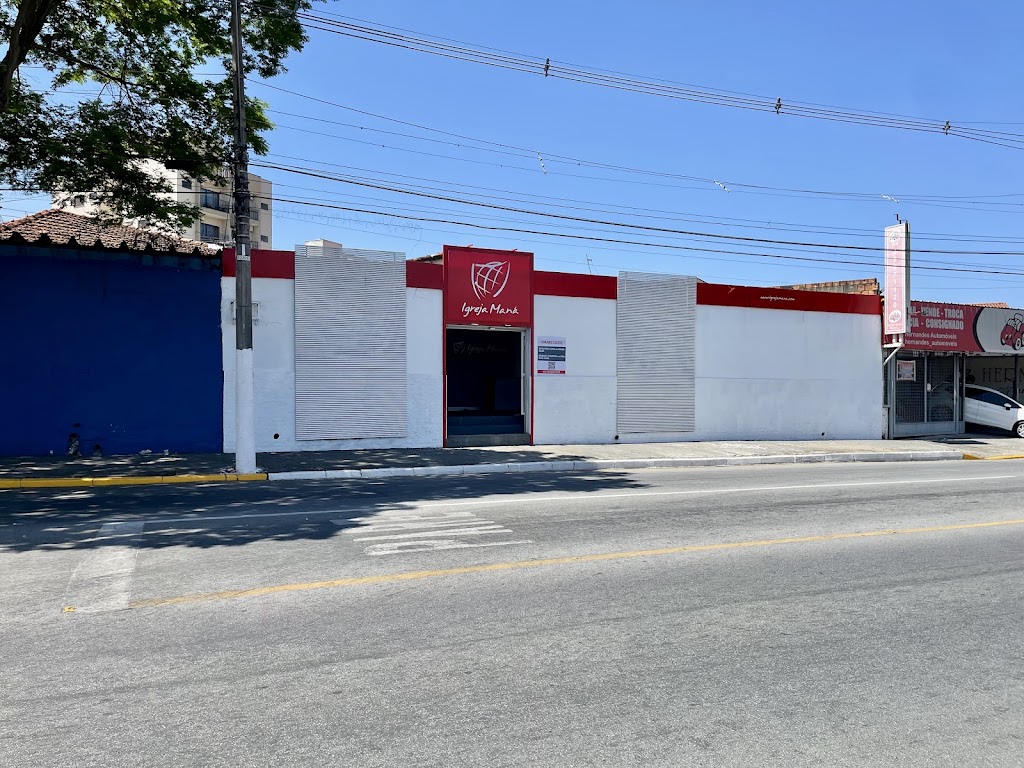 Fachada de Igreja Maná Pinda