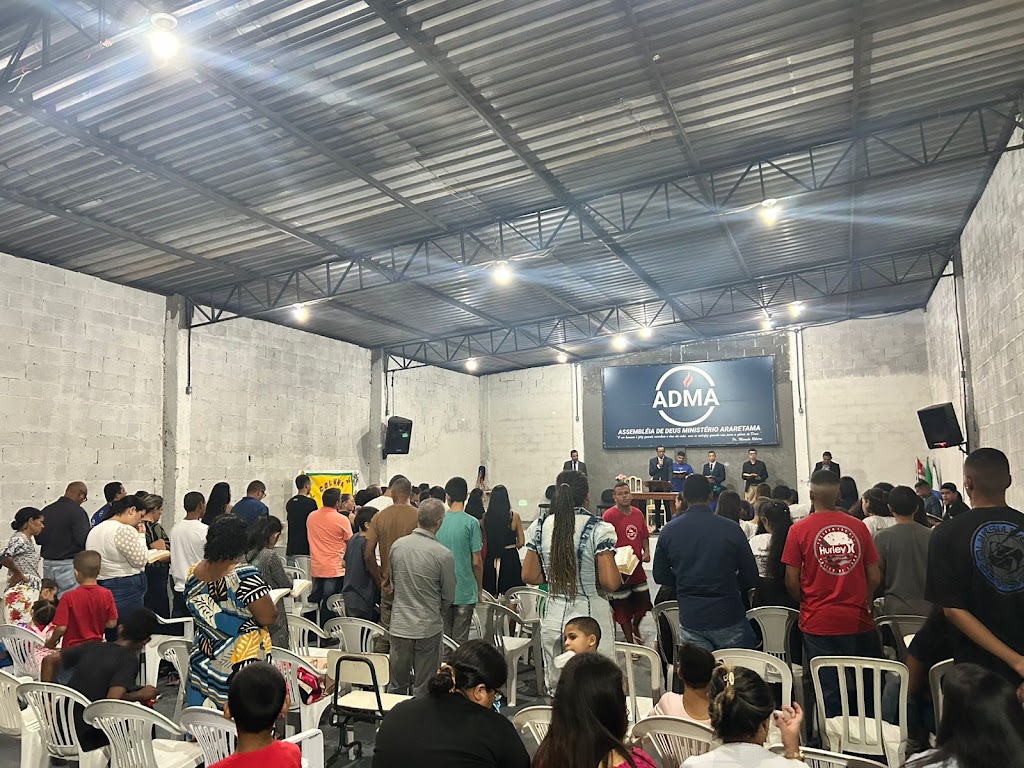 Fachada de Assembléia de Deus Ministério Araretama