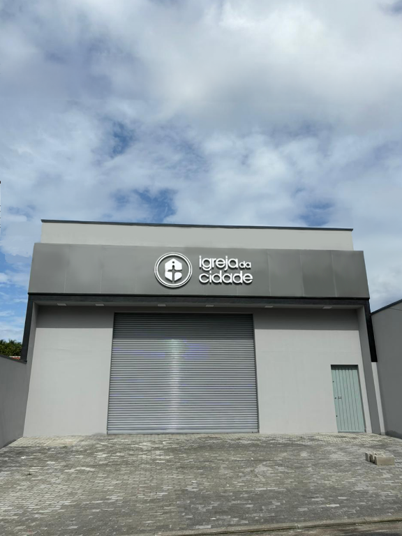 Fachada de Igreja da Cidade em Tremembé