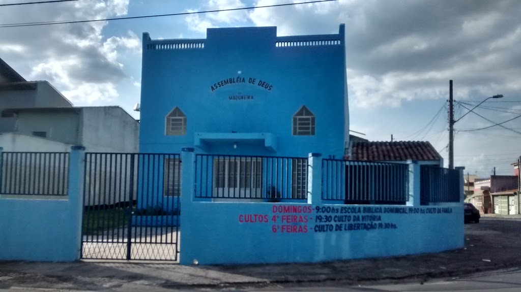 Fachada de Assembléia de Deus Min. Madureira