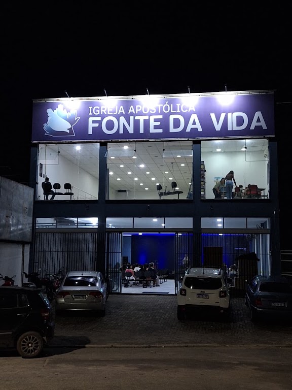 Fachada de Igreja Apostólica Fonte da Vida