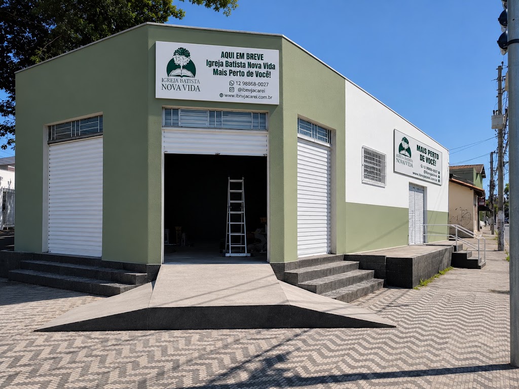 Fachada de Igreja Batista Nova Vida em Taubaté