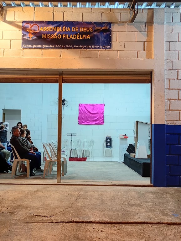 Fachada de Igreja Assembléia de Deus Missão Filadélfia Paiol
