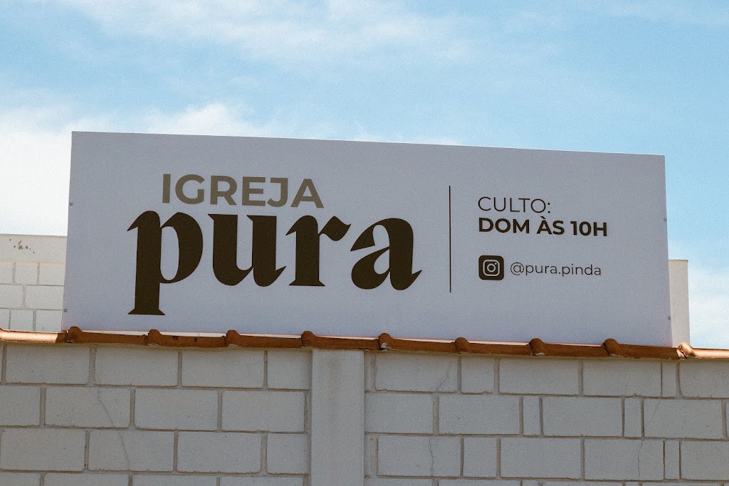 Fachada de Igreja Pura Pindamonhangaba