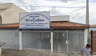 Fachada de Assembleia de Deus Refidim