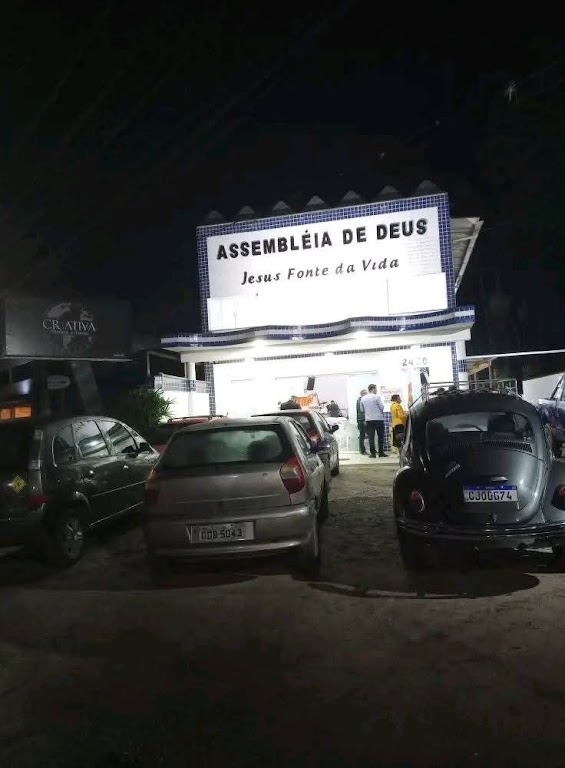 Fachada de Igreja Assembléia De Deus Ministério Jesus Fonte da Vida