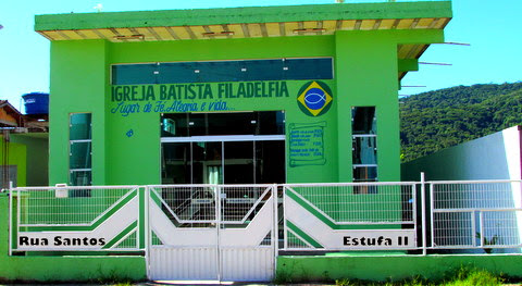 Fachada de Igreja Batista Filadélfia
