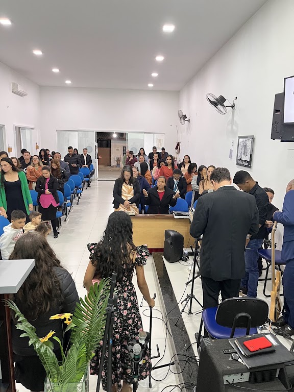 Fachada de Igreja Assembleia de Deus Ministério de Santos