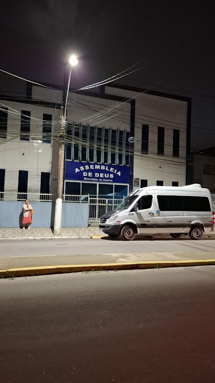Fachada de Igreja Assembleia de Deus Min De Santos