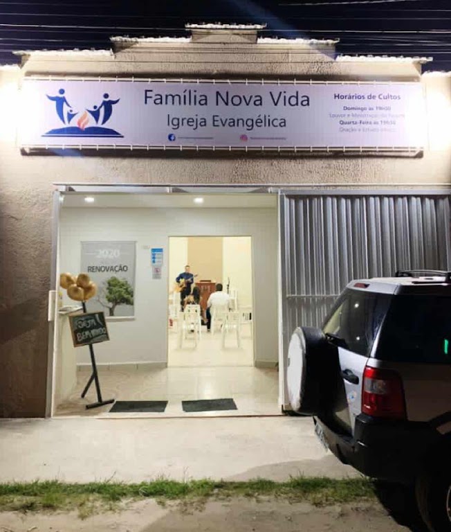 Fachada de Igreja Família Nova Vida