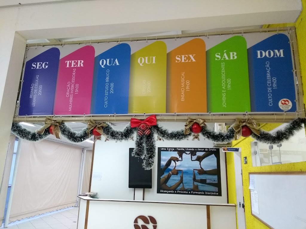 Fachada de Comunidade da Graça de Ubatuba