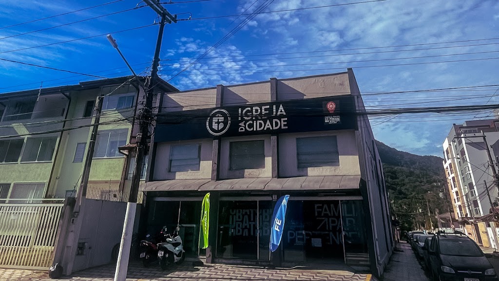 Fachada de Igreja da Cidade em Ubatuba