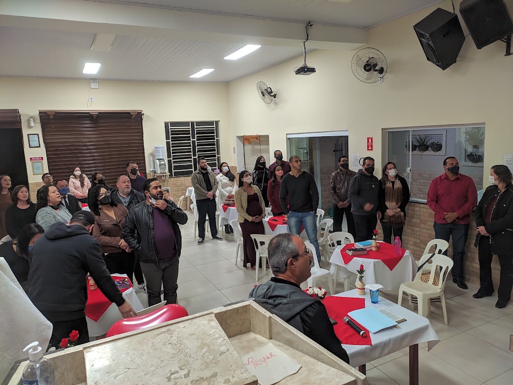 Fachada de Primeira Igreja Batista em Paraibuna