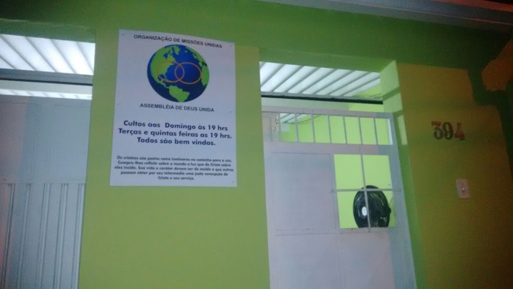 Fachada de Igreja Evangélica Assembleia de Deus Unida - Jacareí