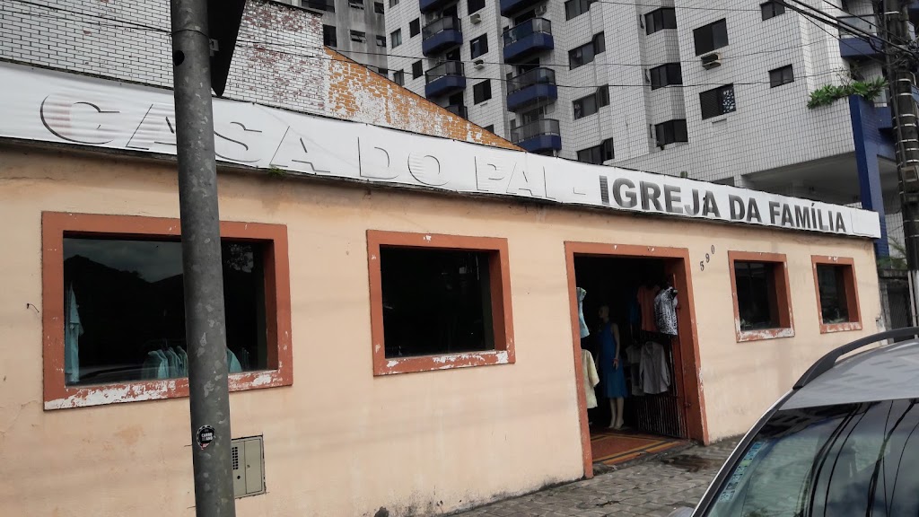 Fachada de Igreja Evangélica Congregacional Ponta da Praia