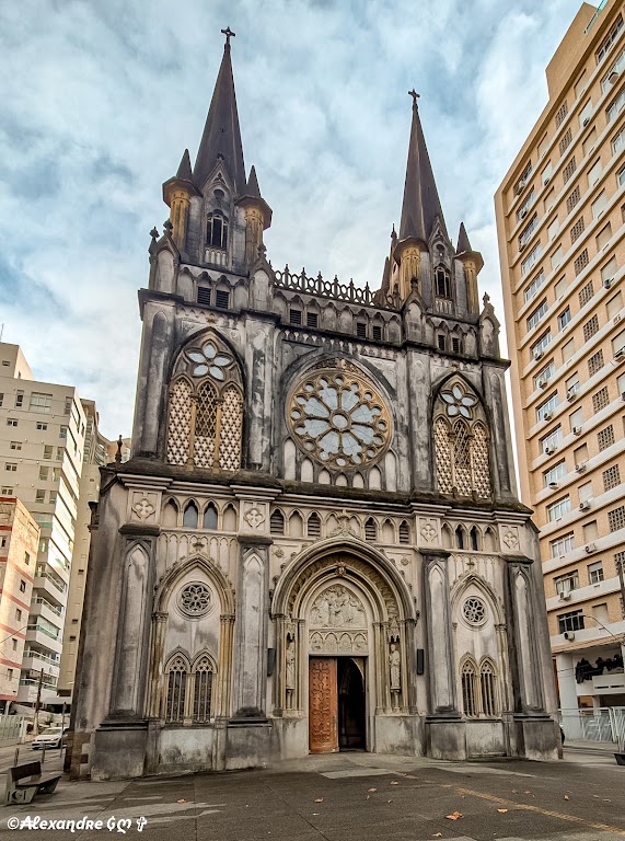 Fachada de Basílica Menor de Santo Antônio do Embaré