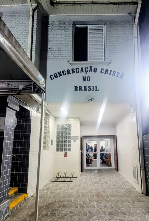 Fachada de Congregação Cristã no Brasil