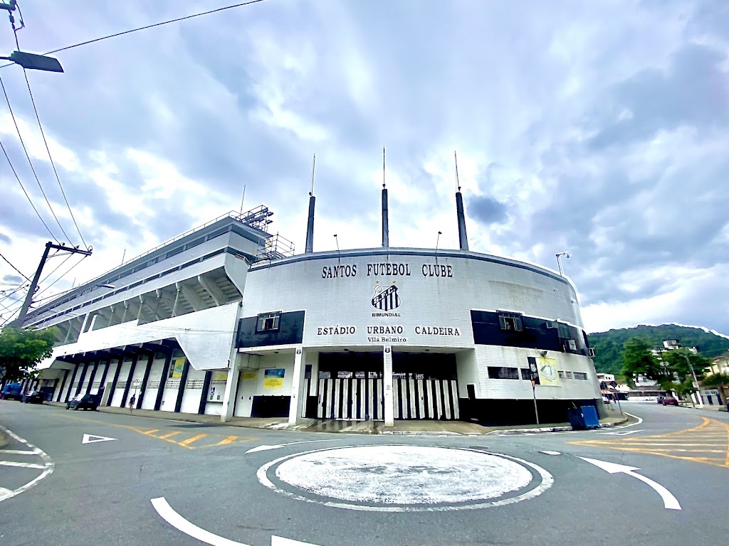 Fachada de Estádio Urbano Caldeira (Vila Belmiro)