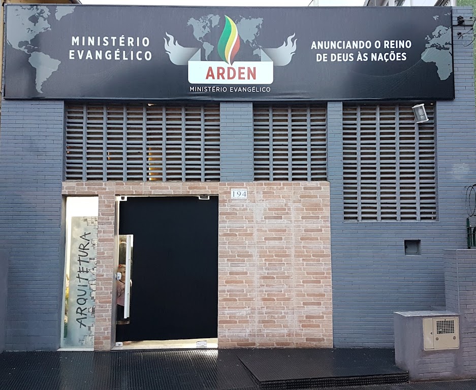 Fachada de Ministério Evangélico ARDEN Santos